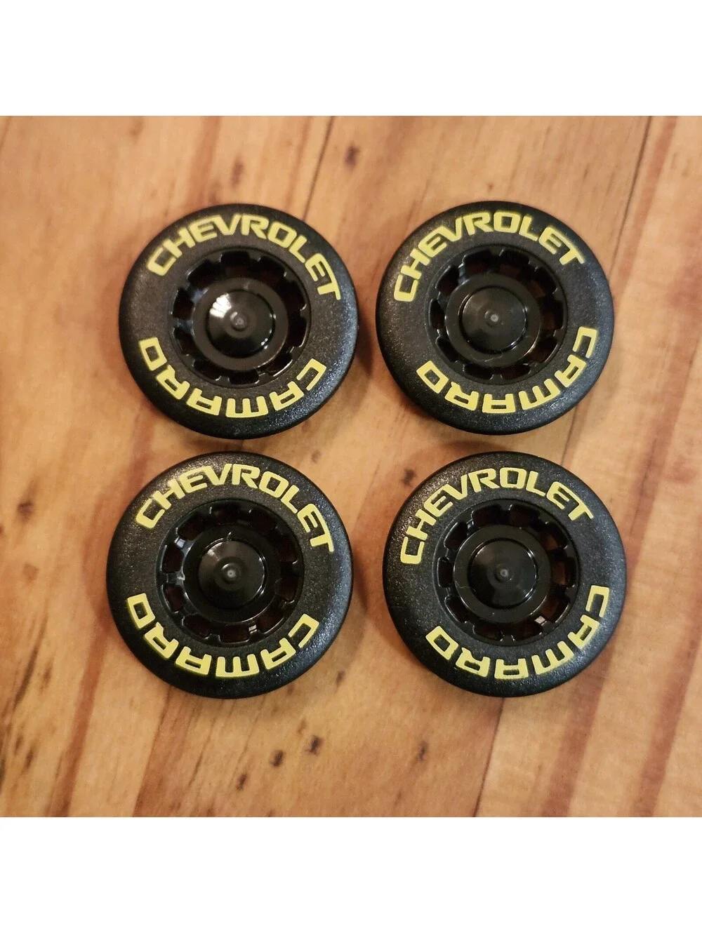 LEGO TECHNIC 6253654 (4) Chevrolet Camaro ZL1 Black Wheel Cover Only Replacement